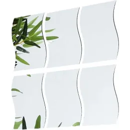 Décoration murale miroir à coller Palette