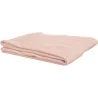 Plaid polaire uni rose 125 x 150 cm