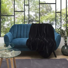 Plaid imitation fourrure 120 x 150 cm Opulence