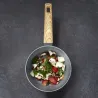Casserole en aluminium forgé manche effet bois
