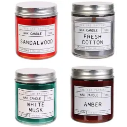Bougies parfumées en pot Lab 8 cm (Lot de 4)