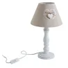 Lampe de chevet en bois Romantique