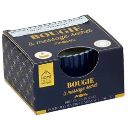 Bougie parfumée message caché 6 cm