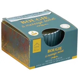 Bougie parfumée message caché 6 cm