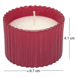 Bougie parfumée message caché 6 cm