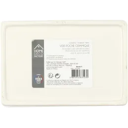 Vide poche en dolomite vintage 15 x 10 x 2.5 cm