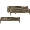 Bordure en noisetier 100cm (Lot de 5)