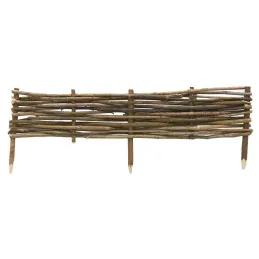 Bordure en noisetier 100cm (Lot de 5)