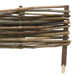 Bordure en noisetier 100cm (Lot de 5)