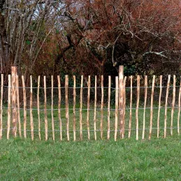 Ganivelle en noisetier