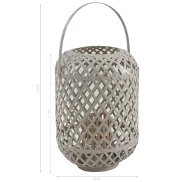 Lanterne pour jardin en bambou laqué