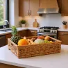 Panier ouvreuse cinéma en osier