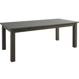 Table en bois noir 6 personnes