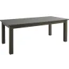 Table en bois noir 6 personnes