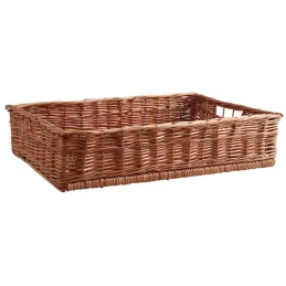 Panier ouvreuse cinéma en osier