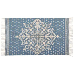 Tapis oriental en coton  90 x 150 cm