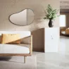 Miroir  finition métallique Hubba 61 × 91 cm