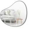 Miroir  finition métallique Hubba 61 × 91 cm