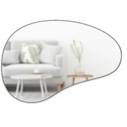 Miroir  finition métallique Hubba 61 × 91 cm