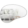 Miroir  finition métallique Hubba 61 × 91 cm