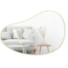Miroir  finition métallique Hubba 61 × 91 cm