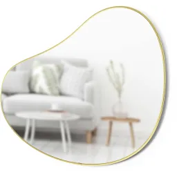 Miroir  finition métallique Hubba 61 × 91 cm
