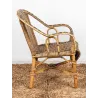 Fauteuil enfant en rotin Crapaud