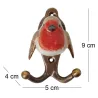 Patère animal en porcelaine 2 crochets