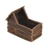 Mangeoire à oiseaux en bois Cahute