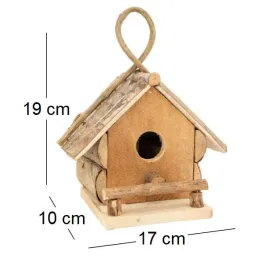Nichoir maisonnette en bois Loboc