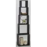 Étagères cube en bois de paulownia (Lot de 5)