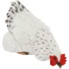 Poules décoratives à poser en polyrésine (Lot de 3)