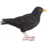 Oiseau décoratif extérieur en polyrésine