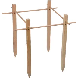 Support en bois de pin pour plantes Vegetable garden