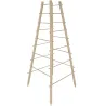 Support en bois de pin pour plantes 4 piquets