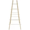 Support en bois de pin pour plantes 4 piquets
