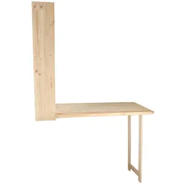 Bar d'extérieur avec table mange debout intégré