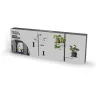 Etagère télescopique 3 supports à plantes