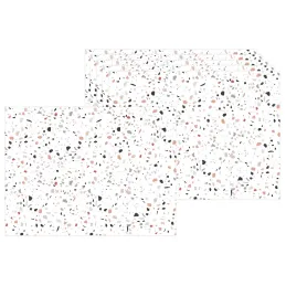 Set de table effet terrazzo 40 x 30 cm (Lot de 6)