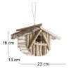 Nichoir oiseau en bois flotté