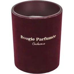 Bougie parfumée 10 x 12.5 cm Velours (Lot de 2)