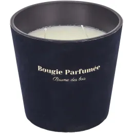 Bougie parfumée 3 mèches Velours (Lot de 2)