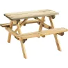 Table pique-nique bois pour enfant Wapiti