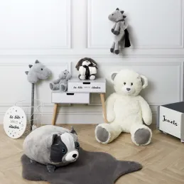 Peluche coussin 30 x 30 cm