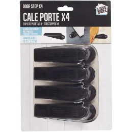 Set de 4 cale-portes en plastique