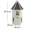 Pigeonnier en pin blanc