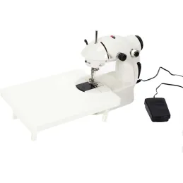 Mini machine à coudre avec table d'extension