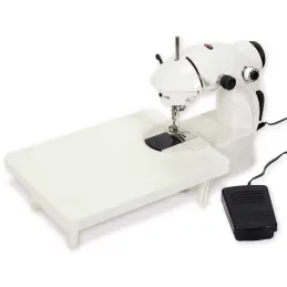 Mini machine à coudre avec table d'extension
