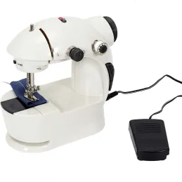 Mini machine à coudre avec table d'extension