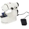 Mini machine à coudre avec table d'extension